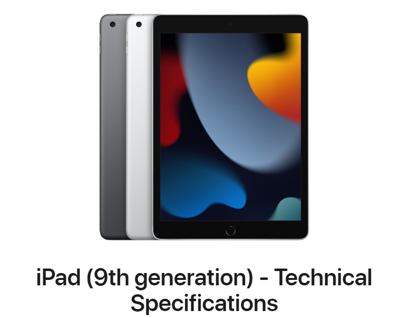 iPad 9th Generation